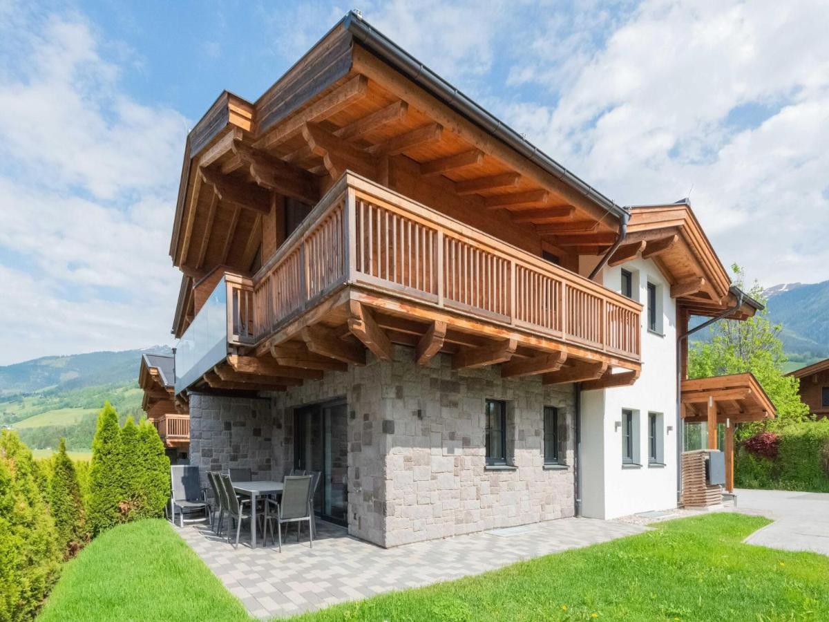 Detached Luxury Holiday Home With Sauna Niedernsill Exterior photo